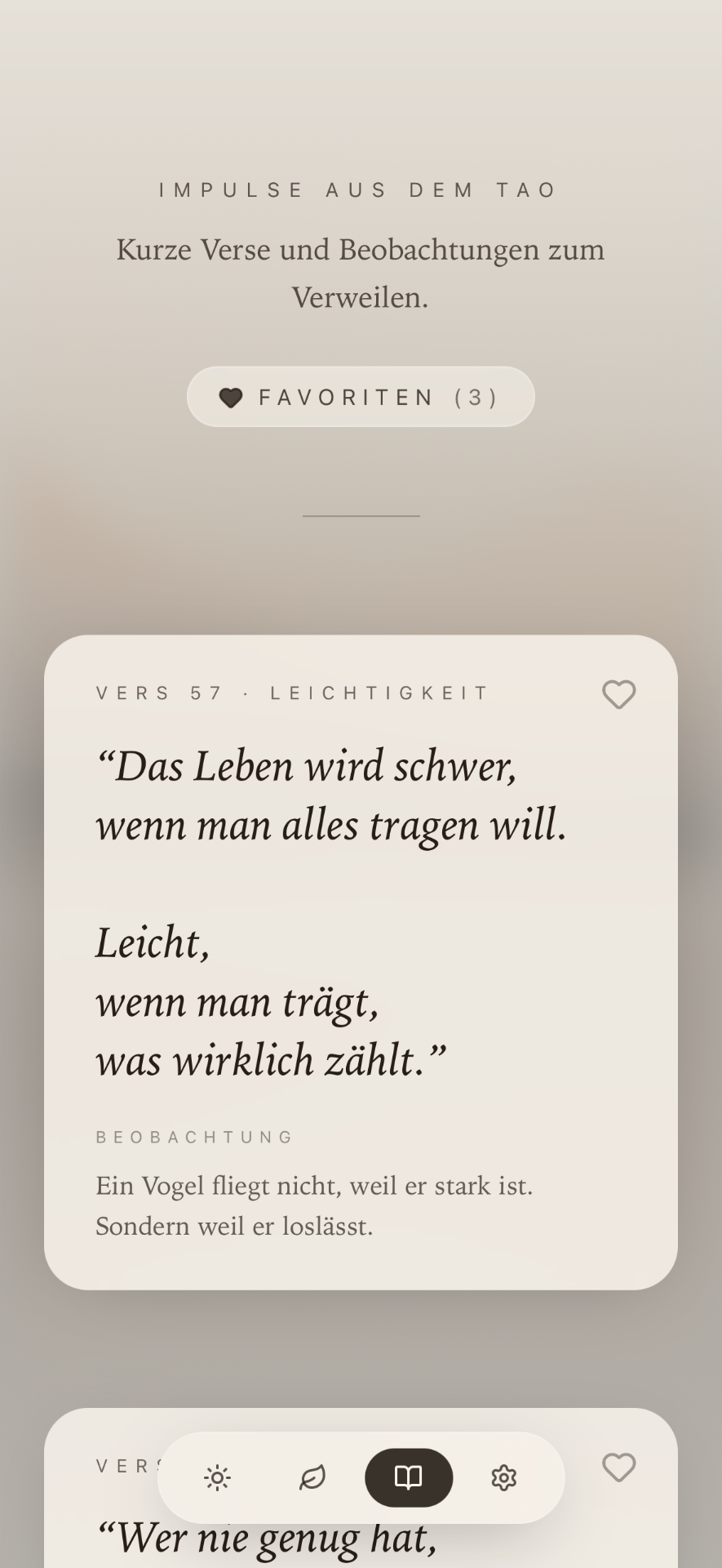 Ankommen. – Impulse aus dem Tao